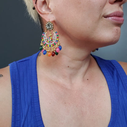 Heritage Bead Dangle Earrings