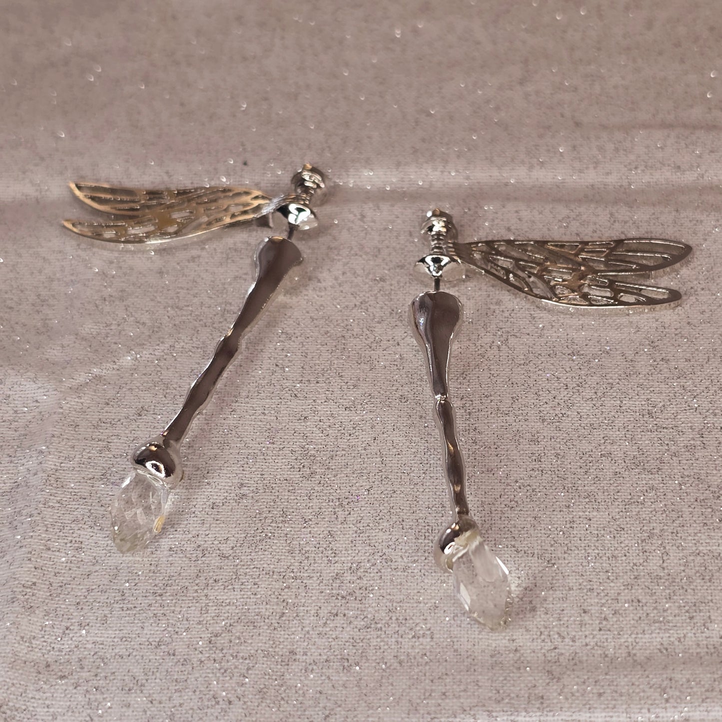 Dragonfly Whimsical Plug earrings