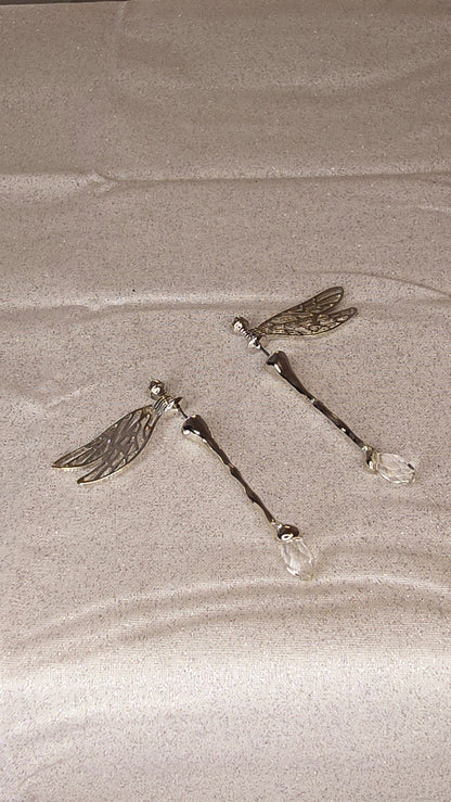 Dragonfly Whimsical Plug earrings